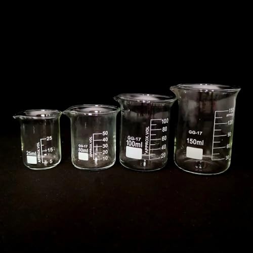 Bécher en verre borosilicaté forme basse 300ml matériel laboratoire - 2