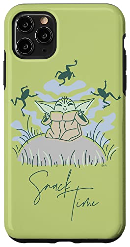 Coque Grogu iPhone 11 Pro Max Star Wars Snack Time