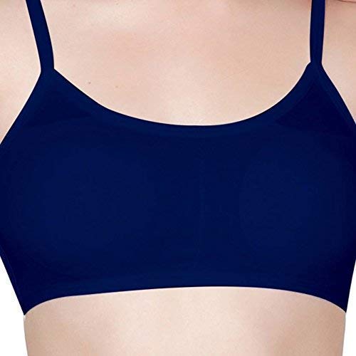 Image of Girls Cotton Lightly Padded, With Removable Pads Non-Wired Bralette Bra