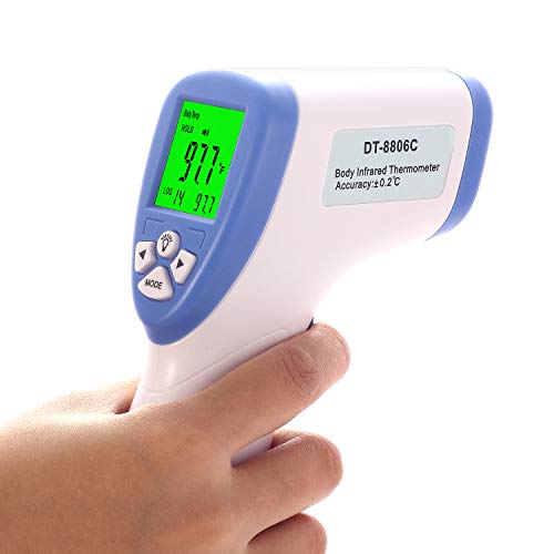 【Ship Within 24 Hours】Thermometer for Adults, Infrared Forehead Thermometer Accurate Fast Temperature Gun