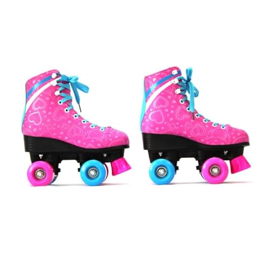 PATINS INFANTIL ROLLER 4 RODAS FEMININO LUNA ROSA TAM 38