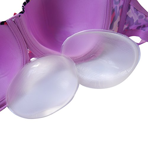 Jo Thornton Style 8 - "El Clásico " - Aumenta hasta 2 copas en un instante. Insertos de silicona, relleno tipo "Pechuga de pollo"- Cubre todo el Pecho - Color translúcido / transparente