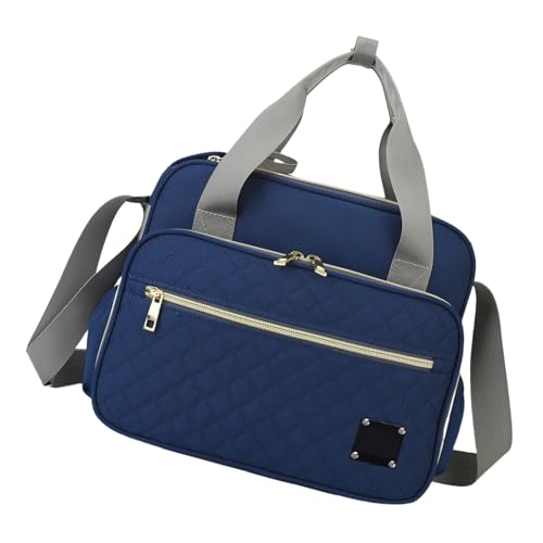 WEISUYUUS Large Capacity Diaper Bag, Multifunctional Baby Essential Organiser Case Portable Shoulder Bag for Stylish Moms