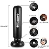 Inflatable Punching Bag - GEMGO 59 Inch Boxing Bag with Stand for Adults|Kids - Boxing Equipment for Practicing|Taekwondo|Karate Muay Thai|Martial Arts