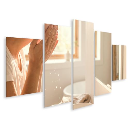 Tableau sur toile soins du matin doux pour un éveil en douceur