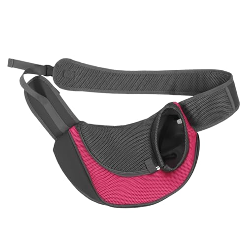 Toddmomy Dog Walking Bag Pet Shoulder Carrier Material for Small Cats Outdoor Use