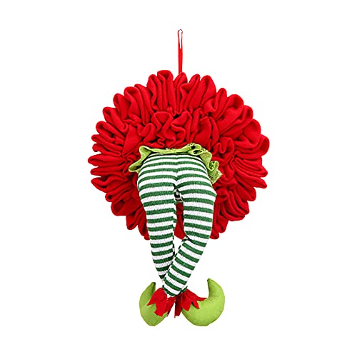 Produits ménagers de Noël avec jambes de 52cm et ruban de couronne