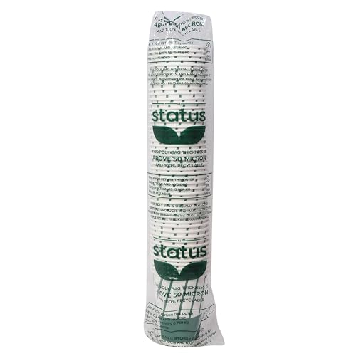Image of Status Disposable Paper Glass, 250 ml, 50 Pieces, White