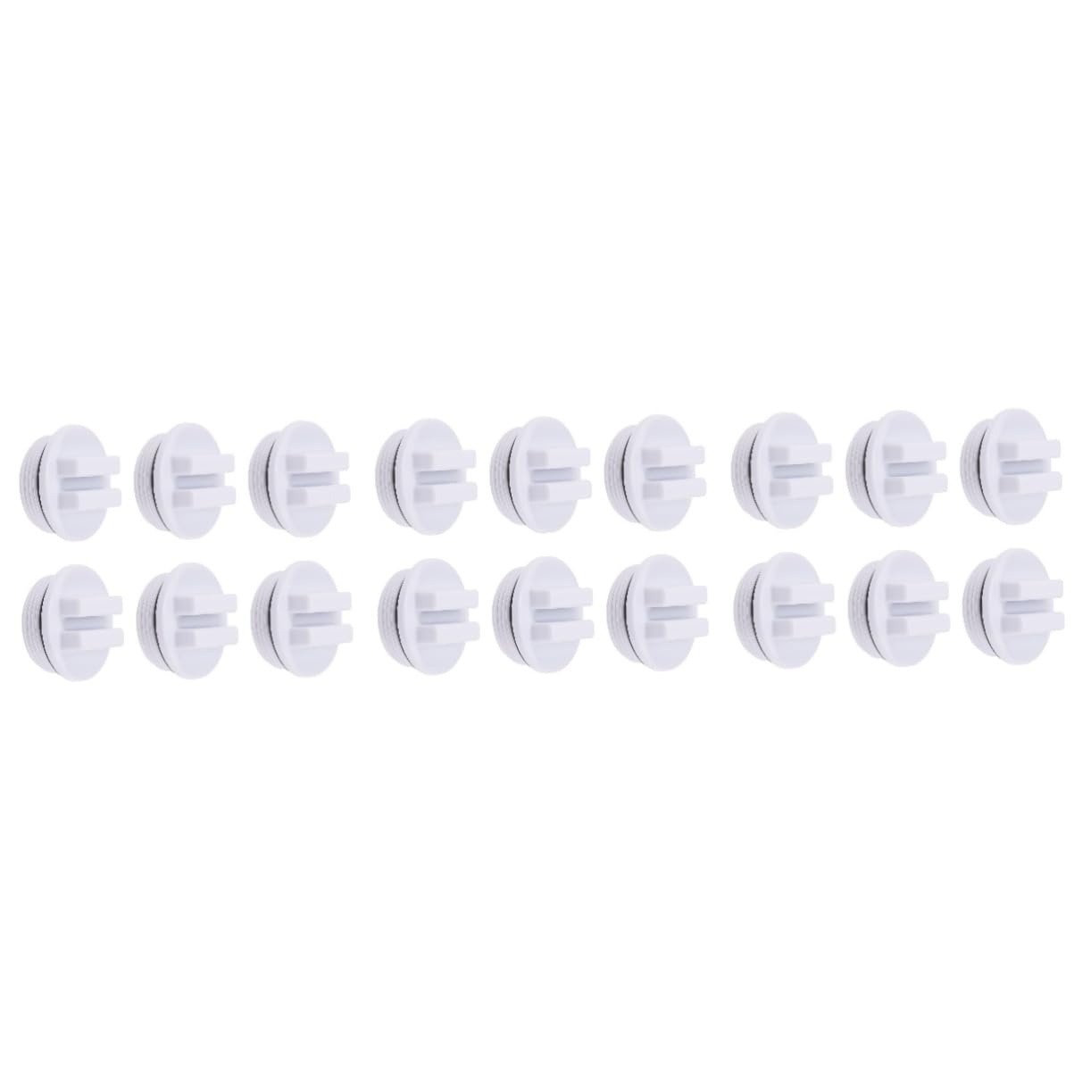TOYANDONA 3 Ensembles Bouchons De Drainage À Vis pour Piscine De Bouchons De Étanches Accessoires Pratiques De Filtration pour Spa Et Piscine 6 Pièces * 3