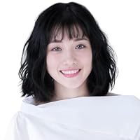 Amazon.co.jp: HAIRCUBE フルウィッグ 人毛ミックス セミロング パーマ
