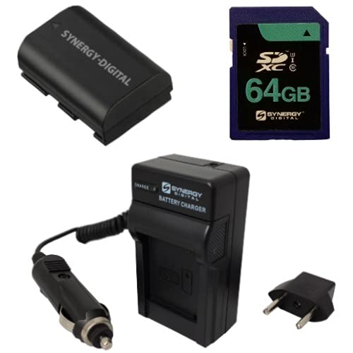 Synergy fW^ANZT[LbgACanon EOS 90D DSLR fW^Jƌ݊:SDM-1511[dASDLPE6obe[ASY-SD64GB[J[h