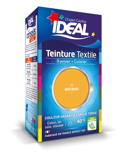 Ideal Teinture Textile Liquide 40 ml Moutarde