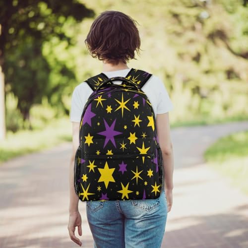 Sac de voyage décontracté étoiles magiques pour sorties et lycée - 6