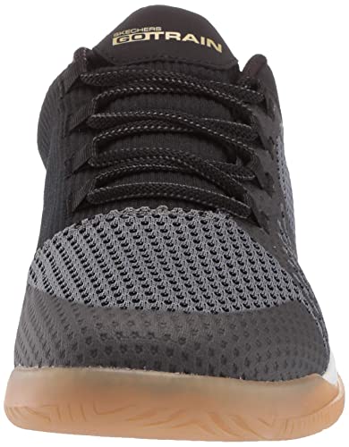 Tênis Go Train-Viper, Skechers, Masculino, Preto / Dourado, 38