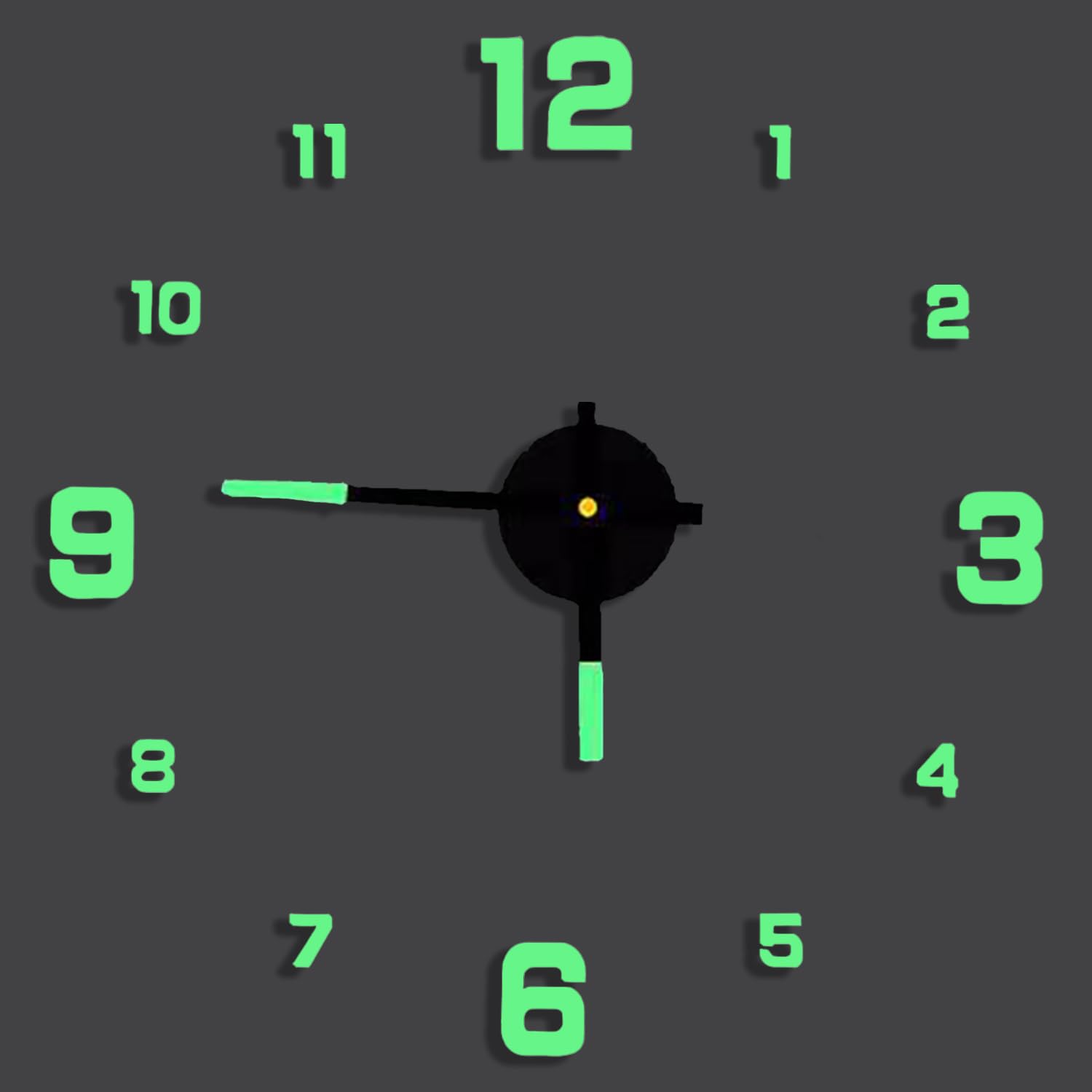 Horloge murale silencieuse et sans tic-tac pour une décoration zen