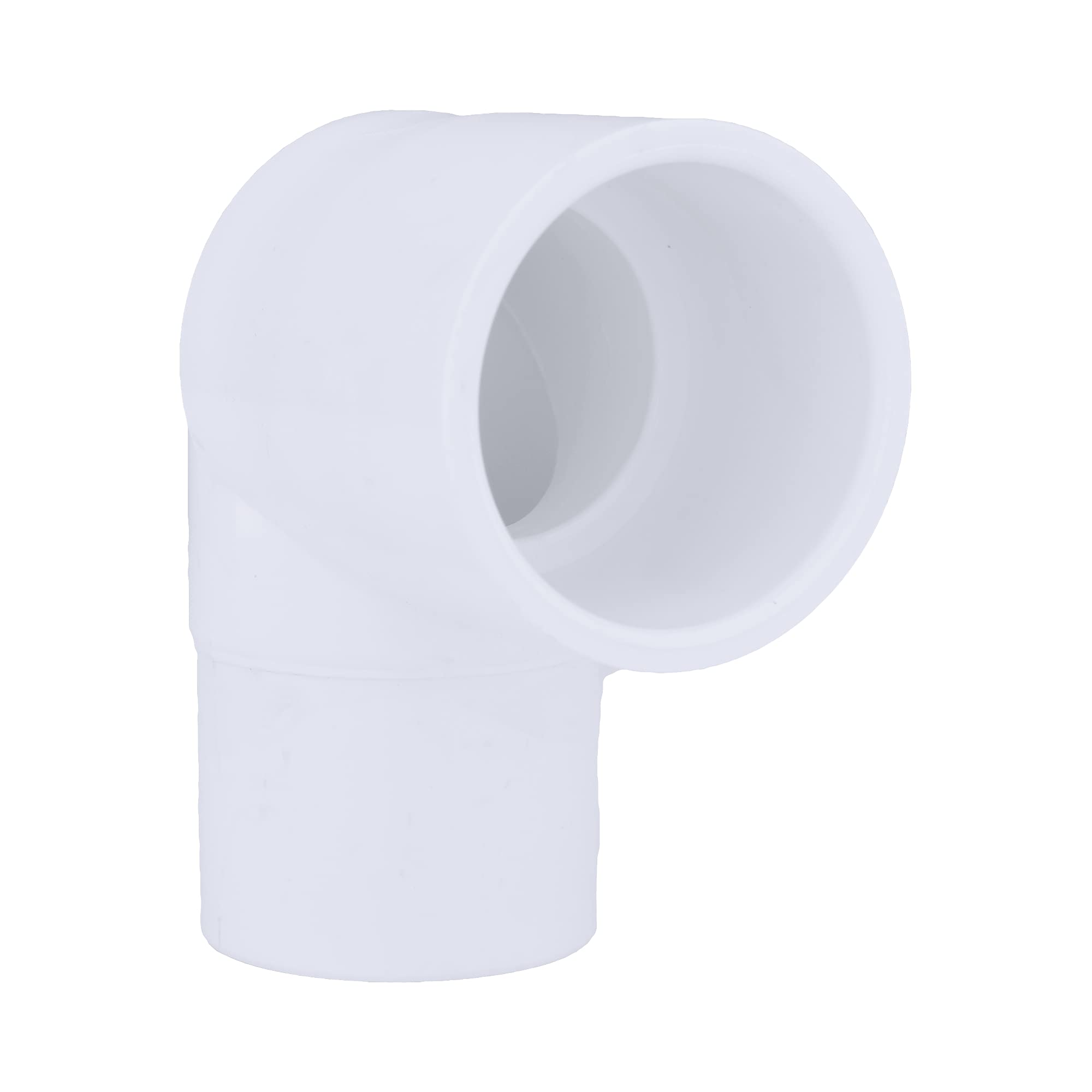 Charlotte Tuyau Street Coude SCH 40 PVC 1–1/10,2 cm 90 deg. Blanc
