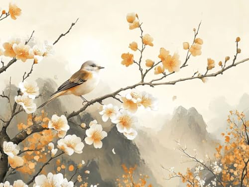 Pintura por numeros adultos el regalo de manualidades adultos para principiantes lienzo 60x80 cm
