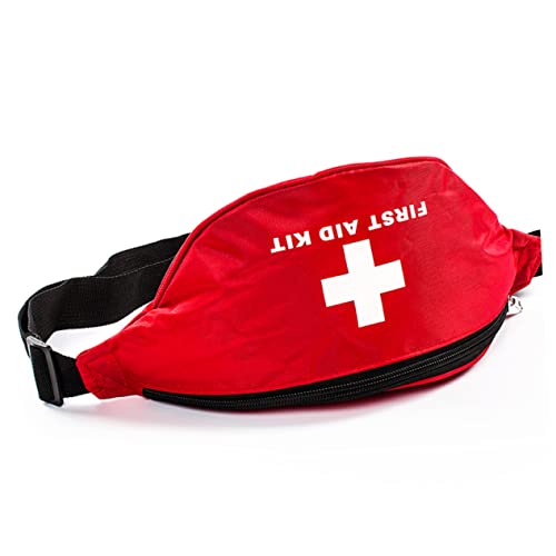 CALLARON 1Pc First Aid Waist Pack Portable Emergency Pouch for Outdoor Activities for Boating Kayaking Surfing and More Keeps Essentials