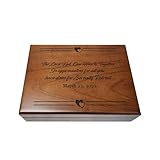 Personalized Religious Scripture Prayer Gift, Custom Wooden Quote Box, Bible Verse Keepsake Box, Psalm Bible Prayer Memory Box, God's Gift