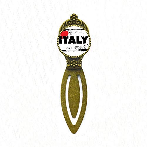 Marque-page Love Italy rectangulaire pour accompagner vos lectures de vacances