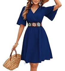 Navy Blue Formal Wedding Guest Dress