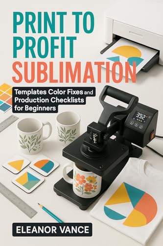 PRINT-TO-PROFIT SUBLIMATION: Templates, Color Fixes, and Production Checklists for Beginners