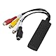 Alnicov USB-Videoaufnahme-Videoaufnahmekarte für PC, TV, MAC, Windows Vista, kompatibel mit RCA-zu-USB-Videokonverter