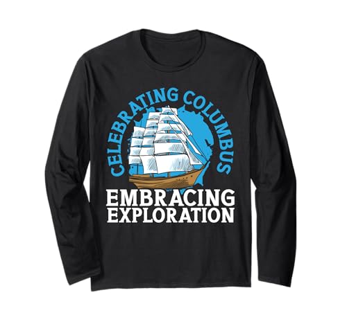 Celebrando Colón Abrazando la exploración Día de Colón Manga...