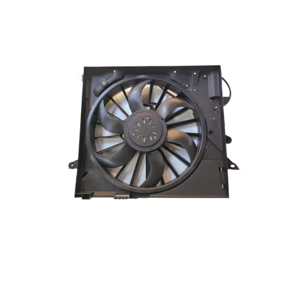 Radiator Cooling Fan Motor 600W for 3.0L Engine Compatible with XF XJ XJR XK XKR 2010-2015