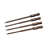 Arrowmax AM500902 Power Tool Tip Cased Set 4 Pieces; 1.5-2.0-2.5-3.0mm