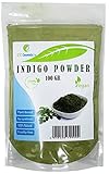 Combinado con henna roja - lawsonia inermis, se puede obtener una amplia paleta de tonos de marrón oscuro a negro cálido