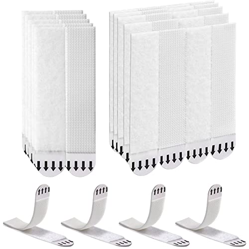 Sinnsally Picture Hanging Strips Heavy Duty,Hanging Picture Canvas Hanger No Nails,Photo Frame Stickers for Wall,Damage Free Adhesive Poster Refill Mounting (Large-15Pairs)