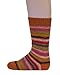 Produktbild Hirsch Natur, Baby und Kinder Vollplüsch Ringelsocken, 100% Wolle (kbT) (25-26, Orange (Ringel))