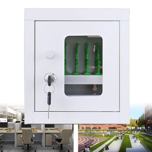 Rechargeable 6-Port Mobile Phone Charging Station with Combination Lock &amp; Wheels - USB Charging Locker for Schools, Churches, Airports, and Public Spaces