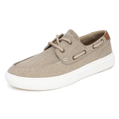 Image of NAUTICA Men's Lace-Up Boat Shoe Casual Loafers Comfort Sneaker - Walking Moccasin