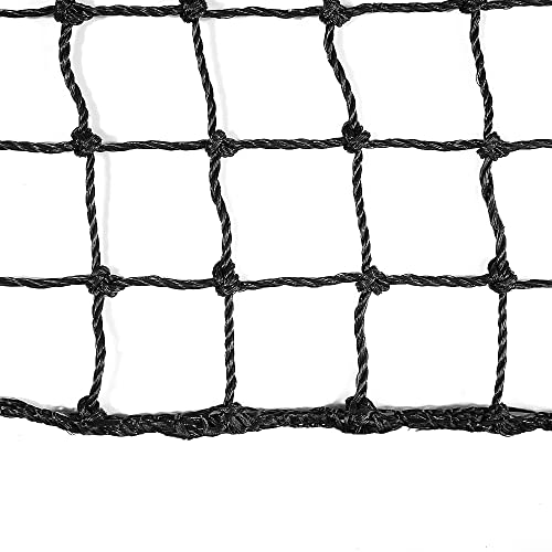 Aoneky 42 FT Tennis Net Replacement, Heavy Duty 2mm Twisted Polyethylene Outdoor Net with Vinyl Coated Steel Cable for Permanent Court - image 3