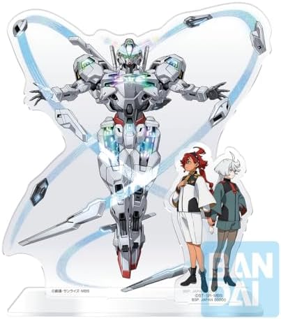 Ichibansho Figure - Mobile Suit Gundam: The Witch from Mercury - Suletta Mercury & Miorine Rembran, Bandai Spirits Collectible Acrylic Stand image 4