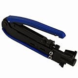 Kompressionszange für professionelle Anwendungen im Bereich Kabel- und SAT Installationen