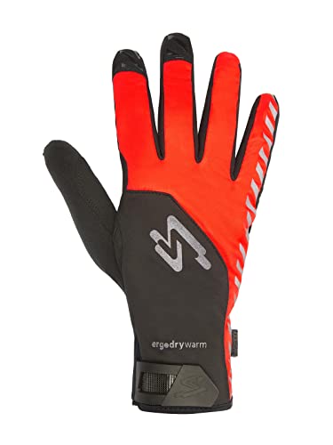 Guantes Ciclismo Spiuk Guante Largo Top Ten Membrana Unisex Singular Red T. XL