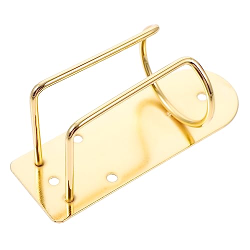 IWOWHERO Barber Hair Clipper Rack Wall Mounted Electric Shaver Stand for Hair Dryers and Trimmers Durable Design Elegant Bathroom Organizer for Salon Storage