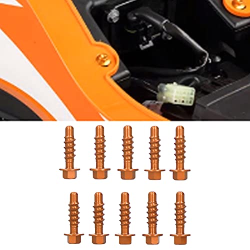 Kit Tornillos Autorroscantes 10pcs Aluminio Anodizado miniatura 2