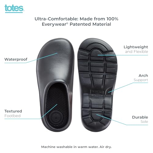 Image of totes Women's Everywear Lightweight Waterproof Bailey Garden Clog