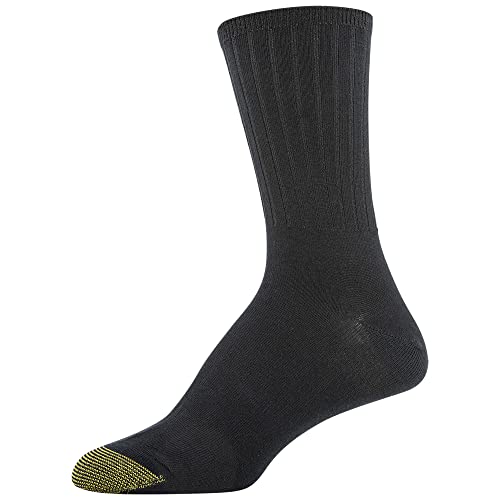 Image of GOLDTOE Womens Casual Texture Crew Socks, Multipairs