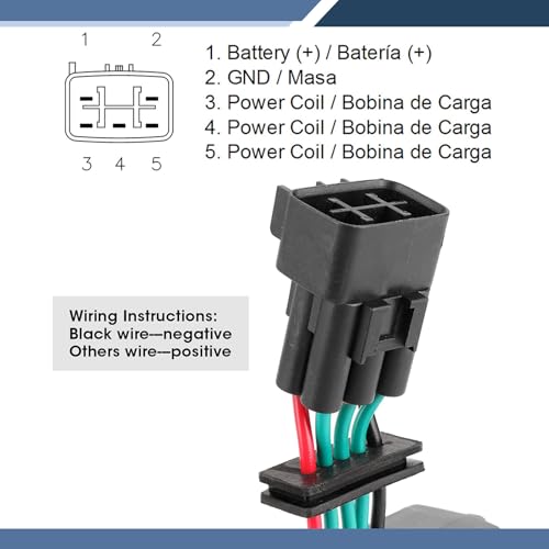 Image of Outboard Rectifier, 68V‑81960‑10‑00 Rectifier Regulator for Yamaha 50-70 /115 Hp 4-Stroke Outboard, for Yamaha F50, F60, F70, F115, LF115, T50, T60 Four-Stroke Outboard 2006+