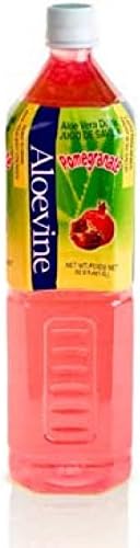 Aloevine: Pomegranate Aloe Drink 16.9 Oz (10 Pack)