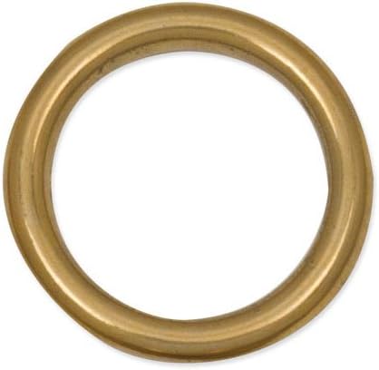 Tandy Leather Cast Ring 1 (25 mm) Solid Brass 1179-02