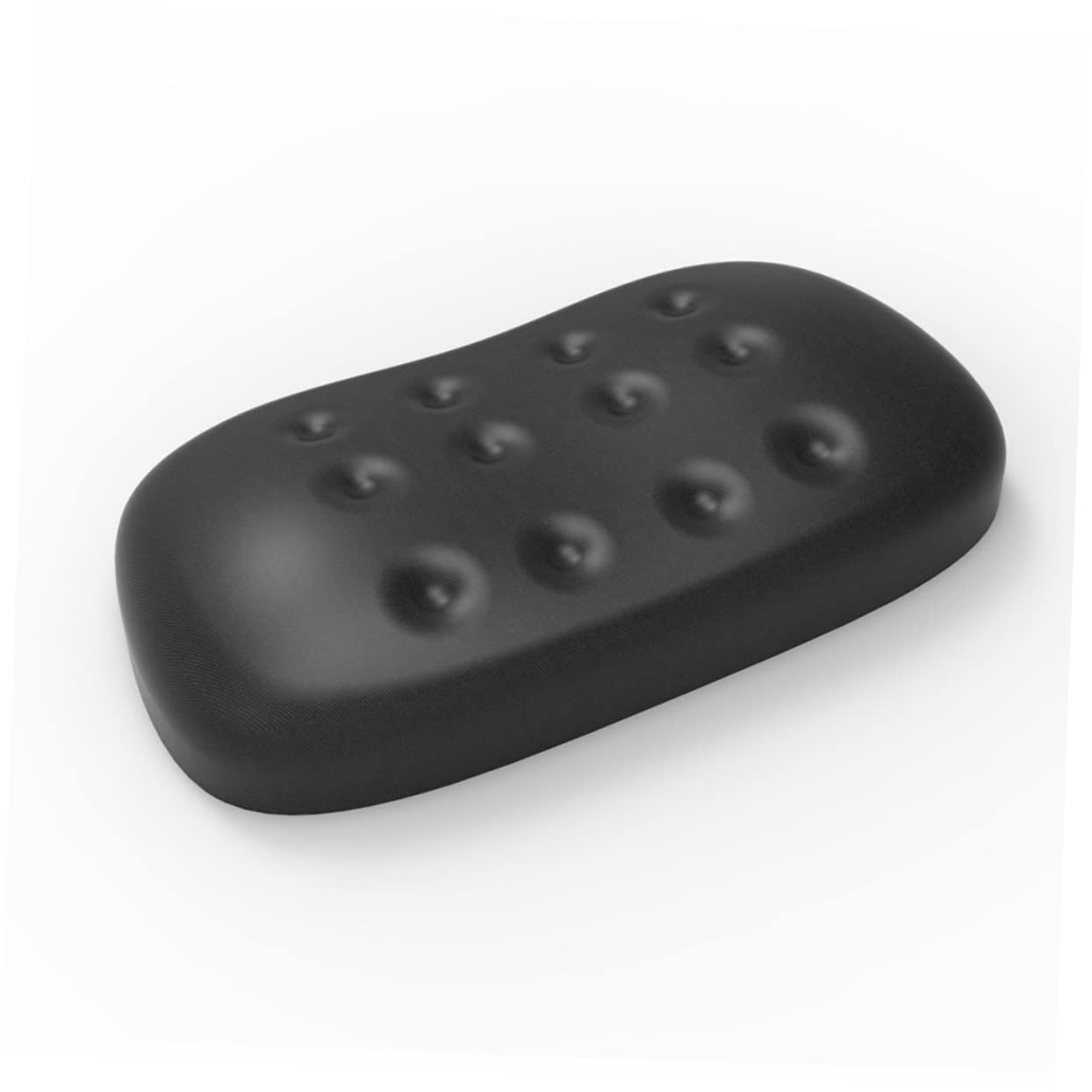 OSALADI 3 Pezzi Pad pad memory foam poggiapolsi delle mani poggiapolsi per mouse tappetino per mouse a mano tampone topo poggiamano memoria Nero