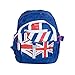 KIDDIMOTO BAGUJ-S - Mini Rucksack für Kinder Union Jack