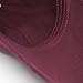 Classic Washed Cotton Twill Low Profile Adjustable Baseball Cap (Maroon)