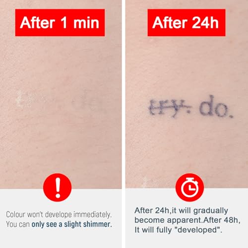 COLOFALLA 3 Blätter 130+ Stück Temporäre Tattoos Langanhaltend Wasserfest Zum Aufkleben Klein Sprüche für Frauen Mann